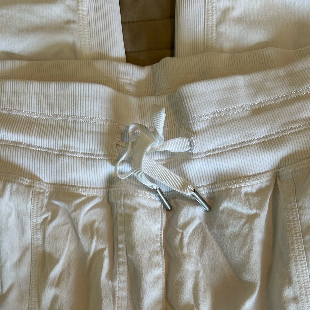 White Lululemon Activewear Dance Studio Pants - Picture 5 of 7